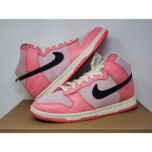 Nike Dunk High WMNS HOOPS PACK PINK DX3359-600 Size 10w